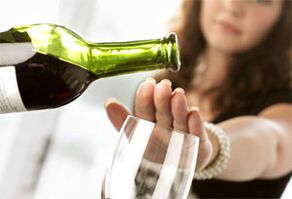 Rechazo de alcohol